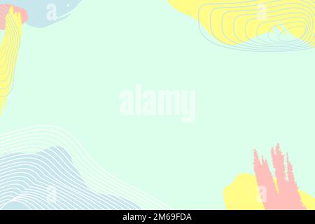 Abstrakter topografisch gemusterter Hintergrundvektor Stock Vektor