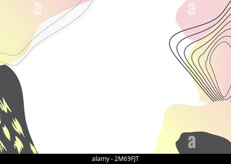 Abstrakter topografisch gemusterter Hintergrundvektor Stock Vektor