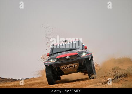 Saudi-Arabien. 03. Januar 2023. Zwischen Al-Ula und Hail, am 3. Januar 2023 in Hail, Saudi-Arabien. , . Foto Gigi Soldano/DPPI Credit: DPPI Media/Alamy Live News Stockfoto