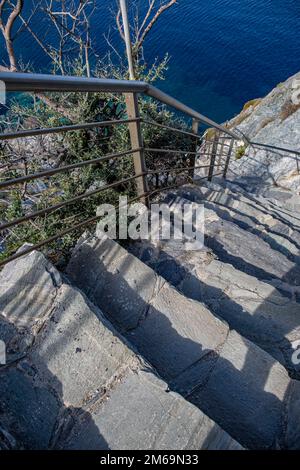 Kapelle St. John auf der Insel Skopelos Stockfoto