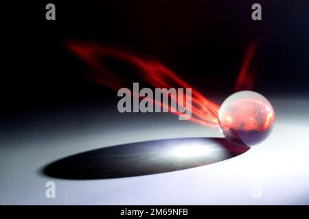 Kugel- und abstrakte Balken Stockfoto