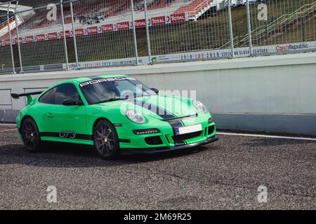 Porsche GT3 Racing Supersport Stockfoto