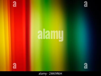 Vertikale Streifen mit bunten Weichzeichnen. Perfekter Hintergrund für die Gestaltung von Identitätsstilen. Stockfoto