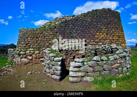 Nuraghe Losa, Abbasanta, Oristano, Sardinien, Italien Stockfoto