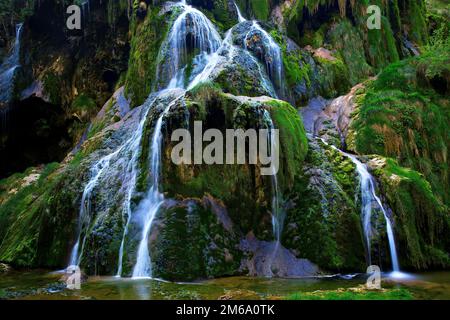 Baume-les-Messieurs, Franche-Comte, Frankreich Stockfoto