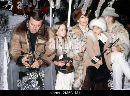 Natalie Wood Katie Wagner, Robert Wagner, Natasha Wagner und Courtney Wagner 1979 Gutschein: Ralph Dominguez/MediaPunch Stockfoto