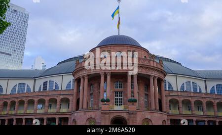 Frankfurter Festspielsaal - FRANKFURT, DEUTSCHLAND - 12. JULI 2022 Stockfoto