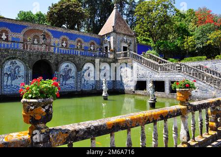 Schloss Fronteira in Lissabon, Portugal Stockfoto