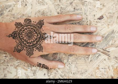 Mehendi Stockfoto