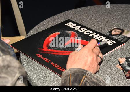 Dieter 'Maschine' Birr bekannt von der deutschen Rockband 'Puhdys' Stockfoto