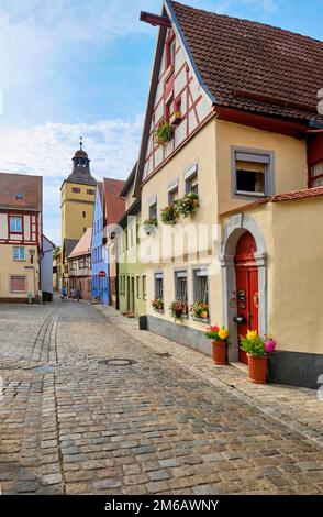 Altstadt, Weissenburg, Mittelfrankreich, Bayern, Deutschland Stockfoto