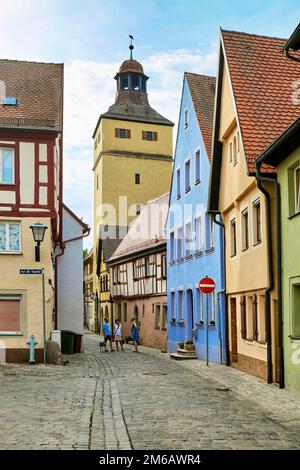 Altstadt, Weissenburg, Mittelfrankreich, Bayern, Deutschland Stockfoto