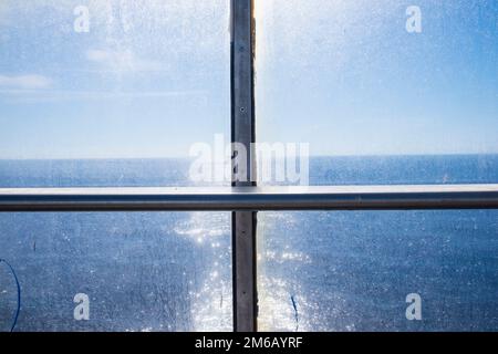 Mittelmeer, GNV-Fähre von Genua nach Tanger, Landschaft Stockfoto