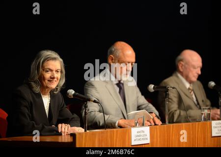 Portrait des Obergerichts Cármen Lúcia seit 2006 - Rio de Janeiro, Brasilien 05.05.2017 Stockfoto