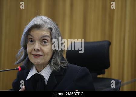 Portrait des Obergerichts Cármen Lúcia seit 2006 - Rio de Janeiro, Brasilien 05.05.2017 Stockfoto