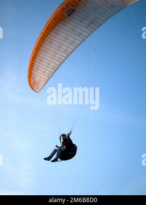 Paragliding Stockfoto