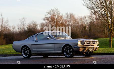 1979 klassisches silbernes Pontiac Trans am amerikanisches Auto Stockfoto