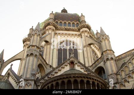 St. Mary's Royal Church eine römisch-katholische Pfarrkirche in Schaerbeek in Brusslels im Jahr 2015 Stockfoto