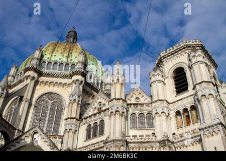 St. Mary's Royal Church eine römisch-katholische Pfarrkirche in Schaerbeek in Brusslels im Jahr 2015 Stockfoto