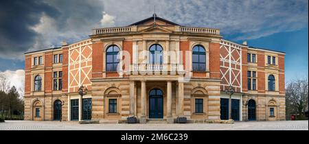 Wagner-Festspielhaus Bayreuth Stockfoto