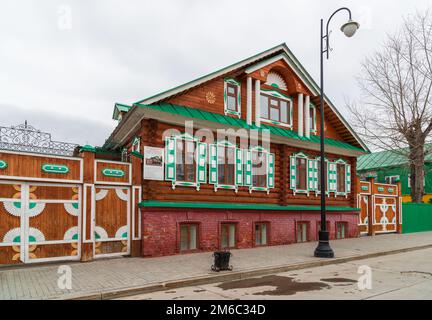 Kasan, Russland - März 28,2017. Kasanisches Museum Chak-chak in Staro-Tatar Sloboda Stockfoto