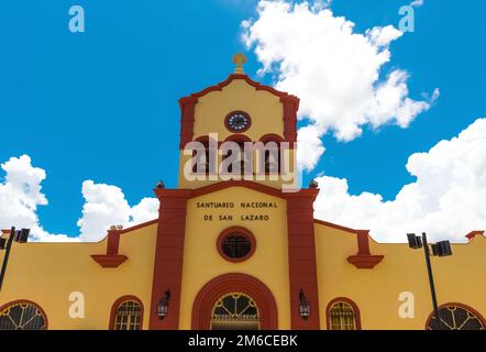 Die berühmte historische Kirche Saint Lazarus in Havanna Cuba - Serie Cuba Reportage Stockfoto