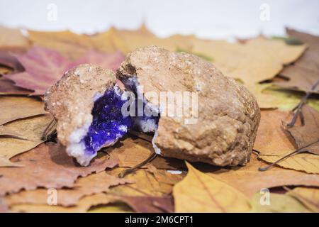 Foto mit Edelsteinstruktur. Hintergrund aus Edelsteinen Stockfoto