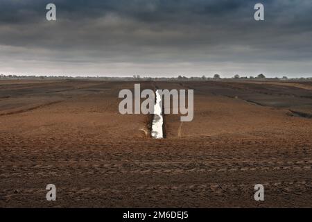 DAS MOOR VON ALLAN - IRLAND Stockfoto