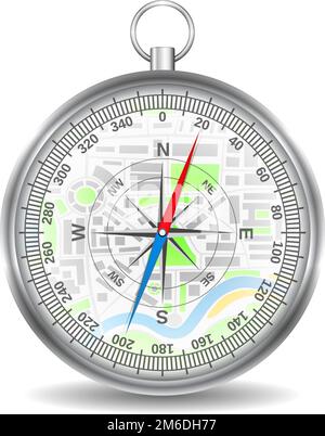 Kompass, Vektor EPS10-Darstellung Stock Vektor