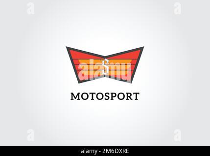 Motorsport-Logo Einfache Inspiration für modernes Unternehmensdesign Stock Vektor