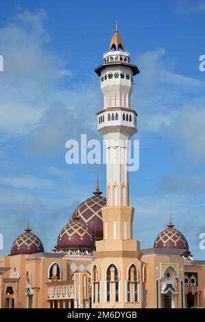 Moschee Baitul Izzah Tarakan, Indonesien Stockfoto