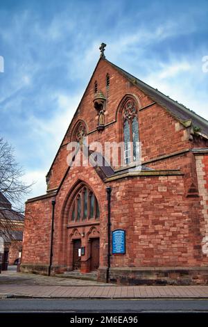 Die katholische Kirche St. Francis in Chester, England Stockfoto