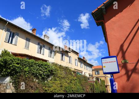 Grasse, Viertel Le Bon Marché, Parc naturel des Prealpes d'Azur, Alpes Maritimes, 06, PACA Stockfoto