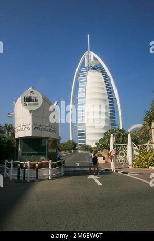 Das Burj Al Arab, Dubai Stockfoto