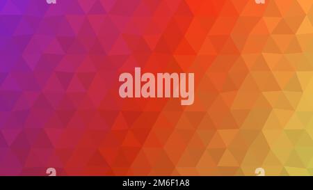 4K uhd Hintergrund Kunstfenster Apple android mac cgi Grafiken abstrakte bunte Dreiecke Stockfoto