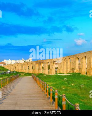 Kamares Aquädukt, Larnaca, Zypern Stockfoto