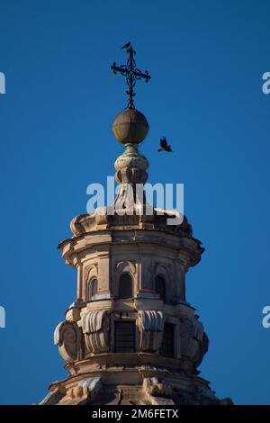 Details von Chiesa Santi Luca e Martina martiri, Rom Italien Stockfoto