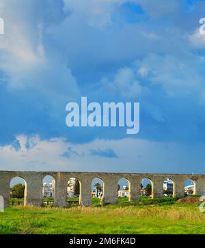 Kamares Aquädukt, Larnaca, Zypern Stockfoto