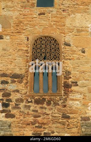 Kirche San Miguel de Lillo, Oviedo, Galicien, Spanien Stockfoto