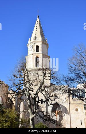 Besuch der Denkmäler von Marseille, Korbviertel Stockfoto