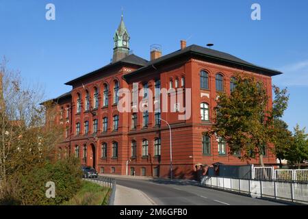 Fritz Reuter Schule in Demmin Stockfoto