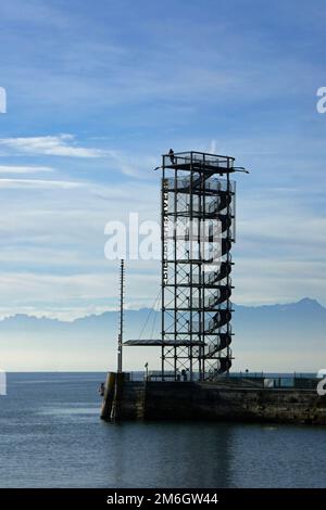 Friedrichshafen-Aussichtsturm Stockfoto