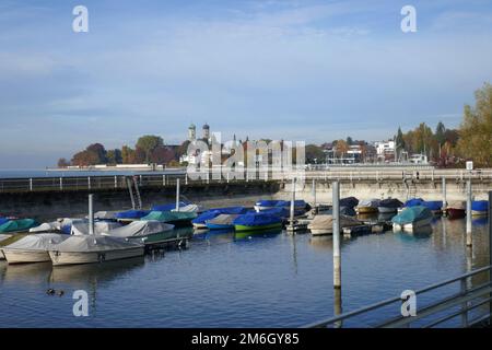 Jachtclub Friedrichshafen Stockfoto