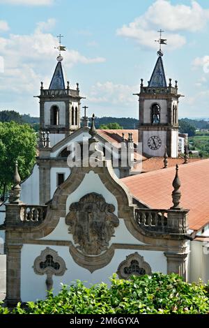 Klosterkirche Sao Bento in Santo Tirso, Porto - Portugal Stockfoto