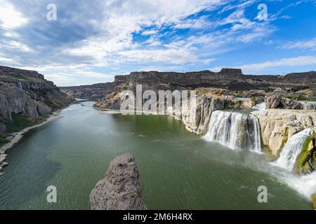 Shoshone Falls Kaskaden, Twin Falls, Idaho, USA, Nordamerika Stockfoto