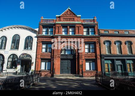 Freemansion Hall, Savannah, Georgia, USA Stockfoto