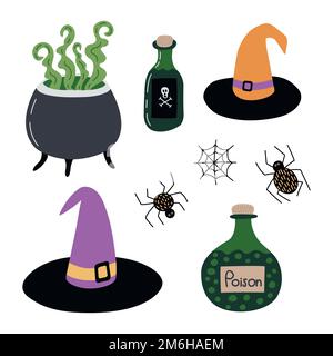 Vector-Halloween-Set Stock Vektor