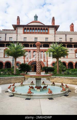 Flagler Liberal Arts College, St. Augustine, die älteste besetzten kontinuierlich europäischen gegründeten Siedlung, Florida, USA Stockfoto