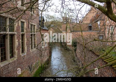 Das Leuven Grand Beguinage, auch bekannt als Groot Begijnhof, in Belgien Stockfoto