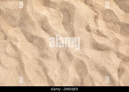 Sand am Strand Stockfoto